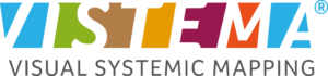 Logo von VISTEMA® (Visual Systemic Mapping) – Methode zur systemischen Visualisierung und Begleitung von Denk-, Entscheidungs- und Entwicklungsprozessen.